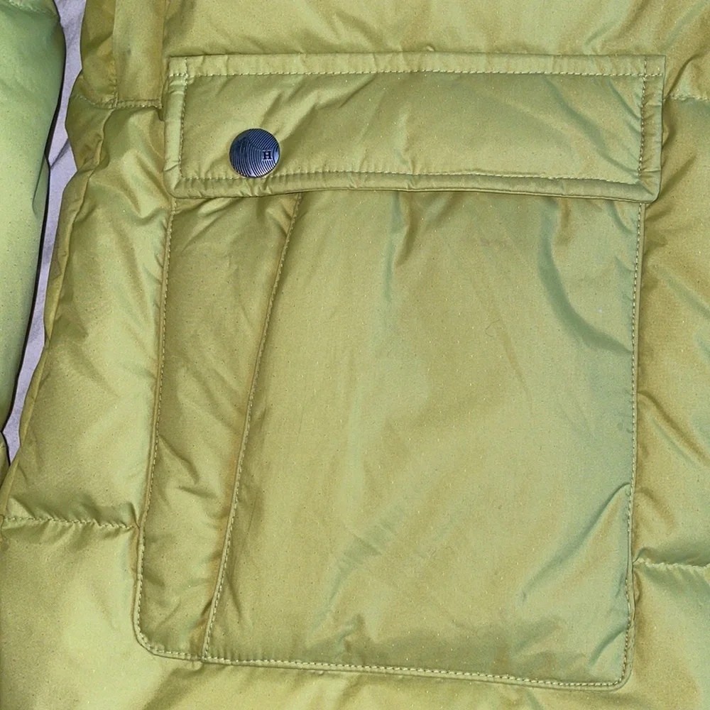 HOLDEN Lime Green Winter Down Parka Jacket size M NWOT - Picture 3 of 15